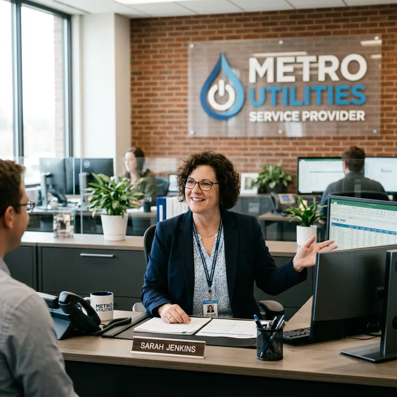 Professional Office Manager for Utility Services Professional Office Manager for Utility Services