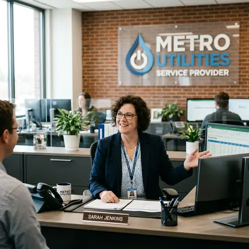 Professional Office Manager for Utility Services