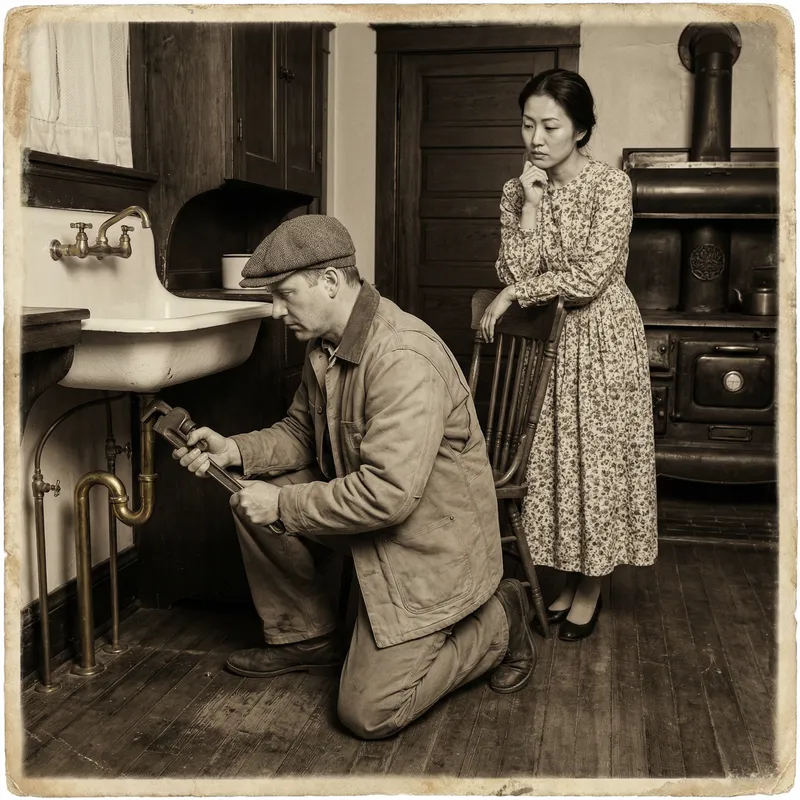 Vintage Style Drain Issues Fixing