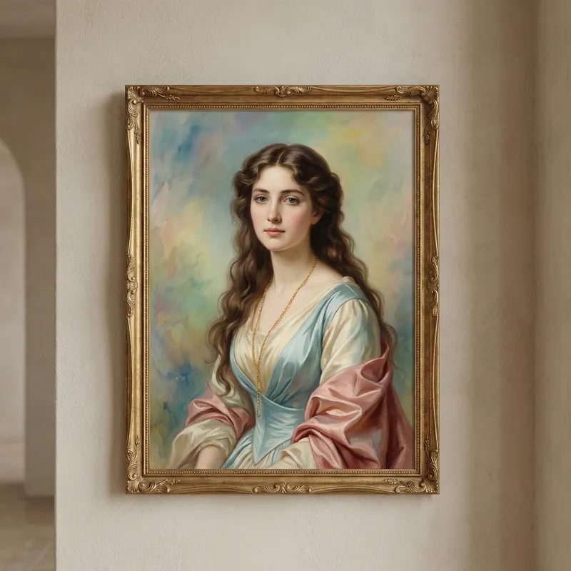 Beautiful Woman Wall Art | Elegant and Timeless Decor