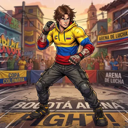 Fighter Character Design - 2D Game Style