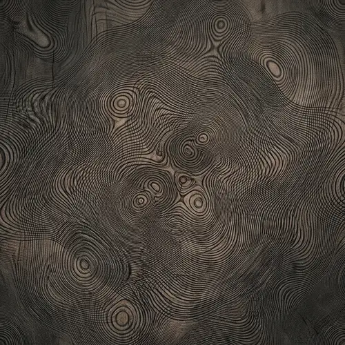 Mesmerizing Monochromatic Moire Pattern Art