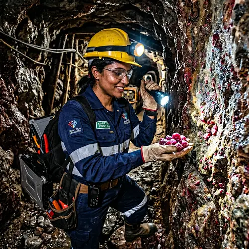 Ruby Stones Discovered: Modern IT in Mines