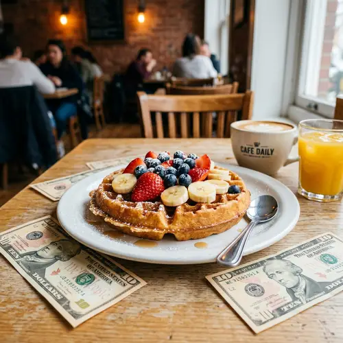 Indulge in a $10 Waffle: The Perfect Breakfast Treat