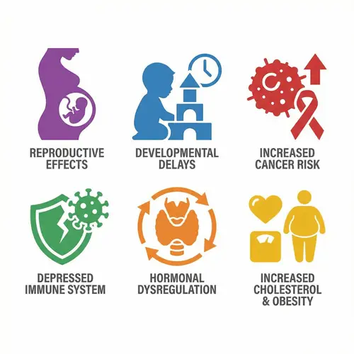 Health Effects of PFAS: Iconic Representation