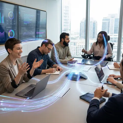 AI-Enhanced Teamwork: Diverse Collaboration Scene