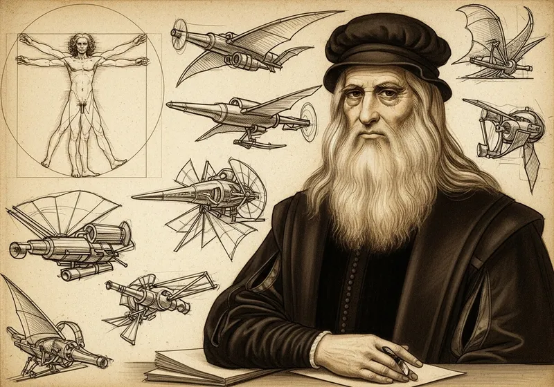 Leonardo da Vinci Renaissance Portrait & Inventions Leonardo da Vinci Renaissance Portrait & Inventions