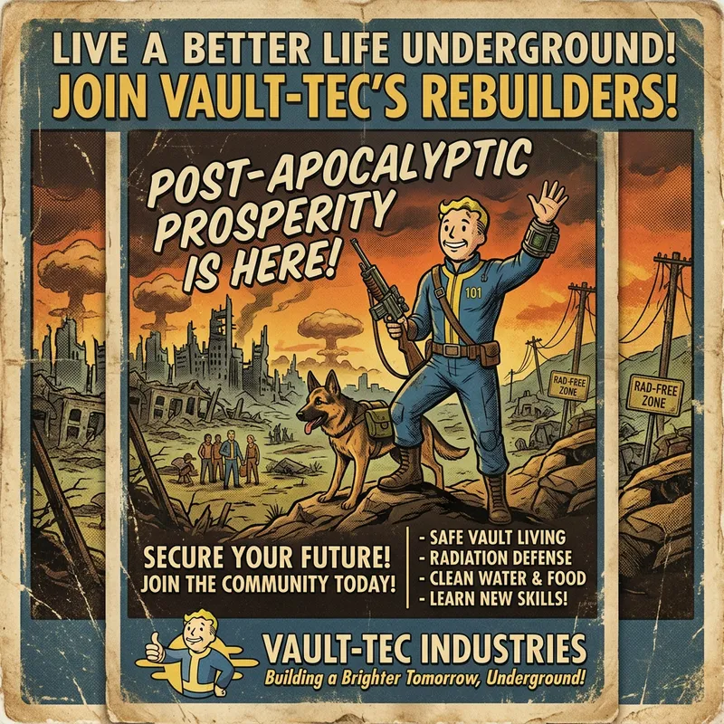 Vault Boy's Funny Pool Safety Tips Vault Boy's Funny Pool Safety Tips