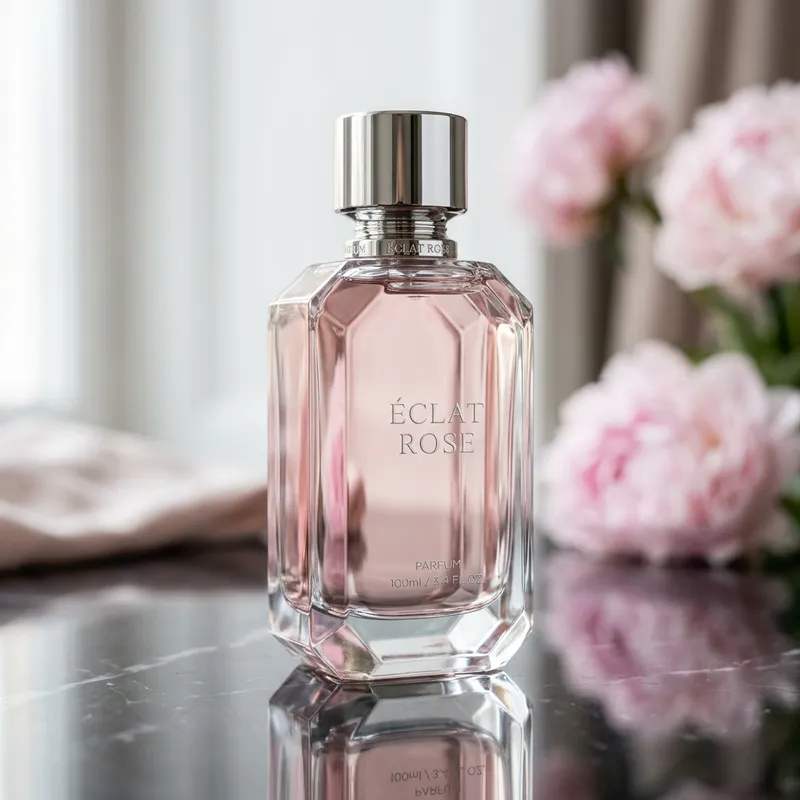 Elegant Modern Perfume Bottle | Exquisite Floral Fragrance