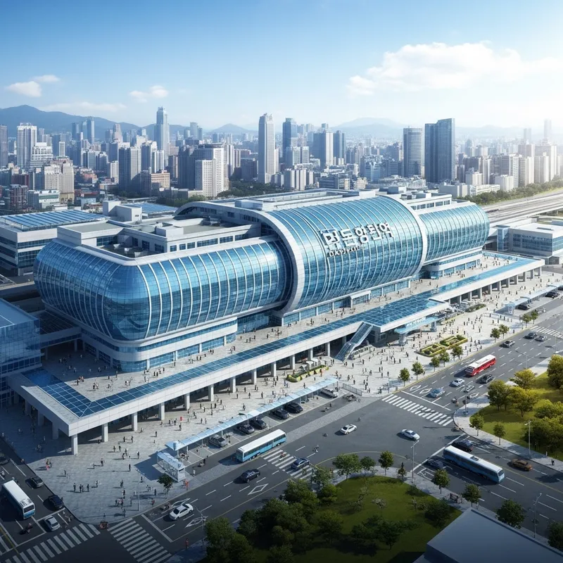 Futuristic Redesign of Daejeon Station