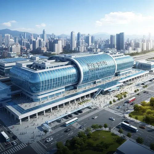 Futuristic Redesign of Daejeon Station