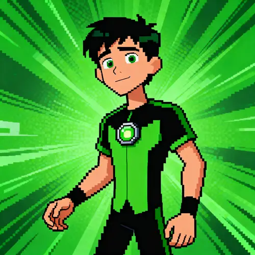 Ben 10 Idle Animated Sprite Download