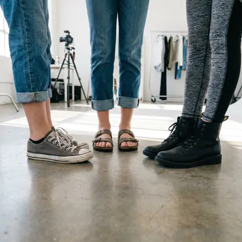 Realistic Teen Models Feet Photography