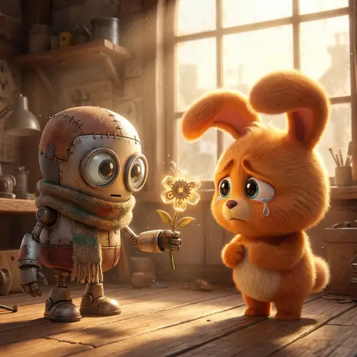Charming Pixar-Style 3D Animation