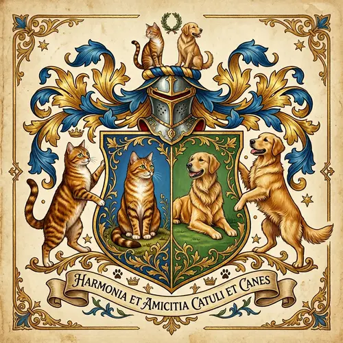 Cost of Arms Featuring Cat and Dog Design