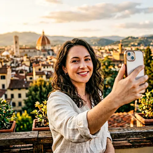 Perfect Selfie: Natural-Looking with Flattering Light