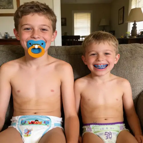 Happy Boys on Couch: Joyful Moments Captured