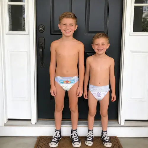 Image Enhancement: Replace Diaper in Center