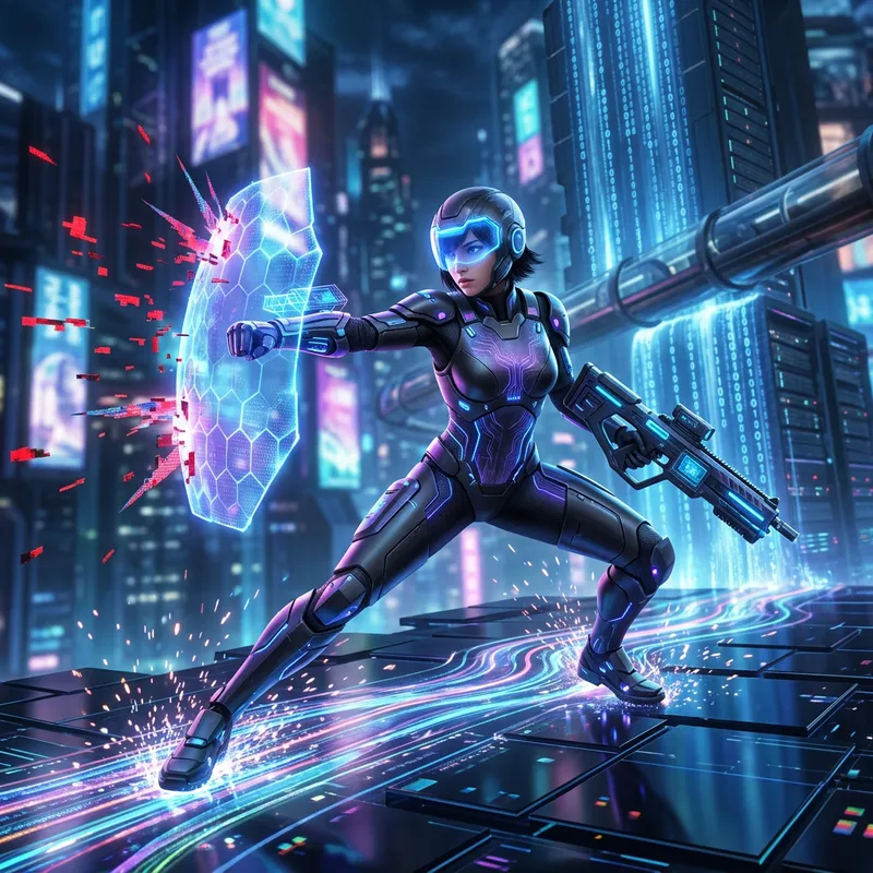 Cyber Warrior: Defend Against Digital Threats