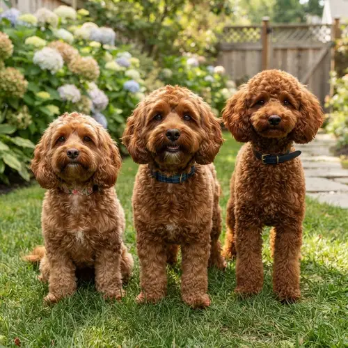 Adult F1B Cavapoo Appearance Guide