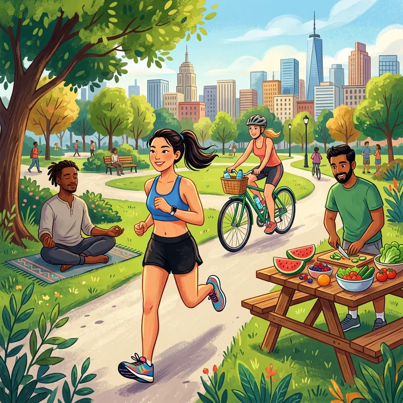 Healthy Lifestyle in Urban City Environment Healthy Lifestyle in Urban City Environment