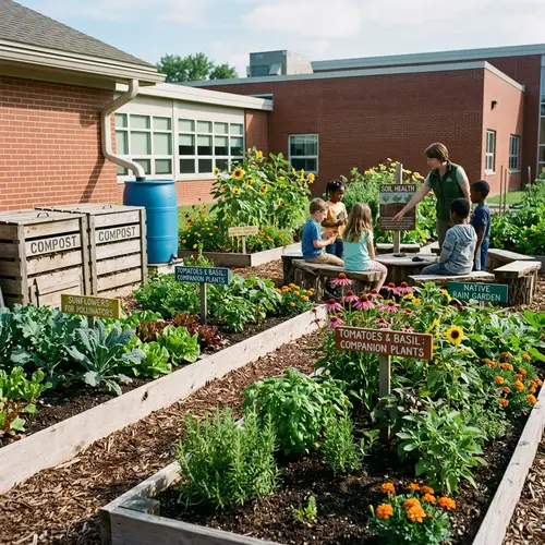 Design Your Dream Sustainable School Garden