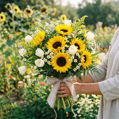 Stunning Sunflower and Daisy Bouquet Arrangements