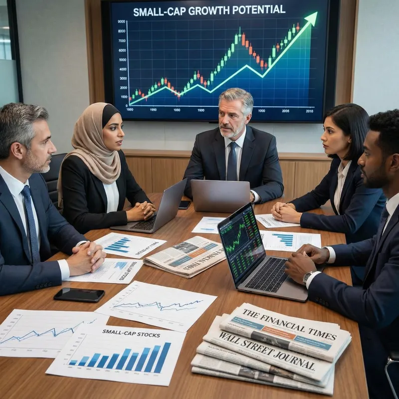 Diverse Professionals Investing in Small-Cap Companies