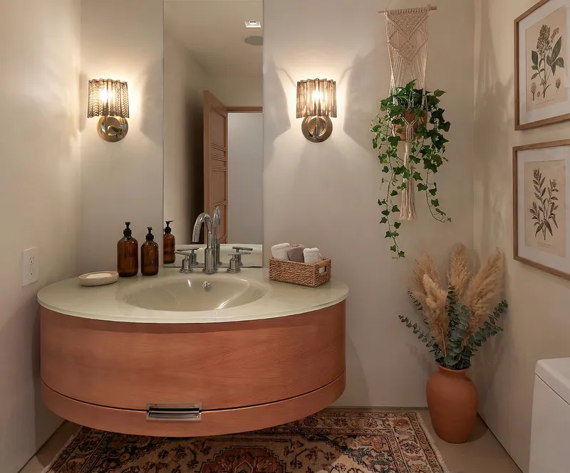 Bohemian Bathroom Redecoration Ideas