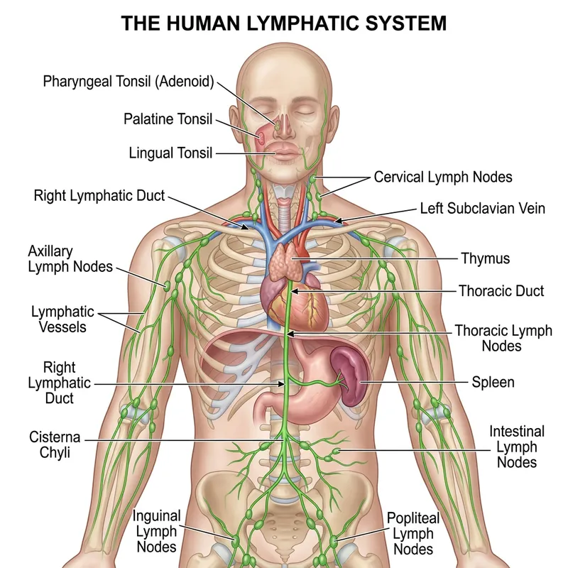 Detailed Lymphatic System Overview