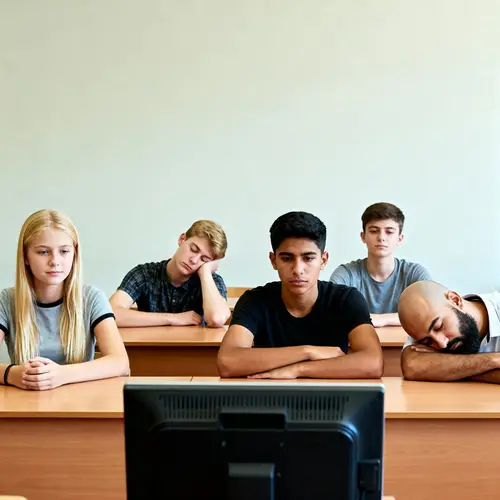 Diverse Group of Students Engaged in Learning