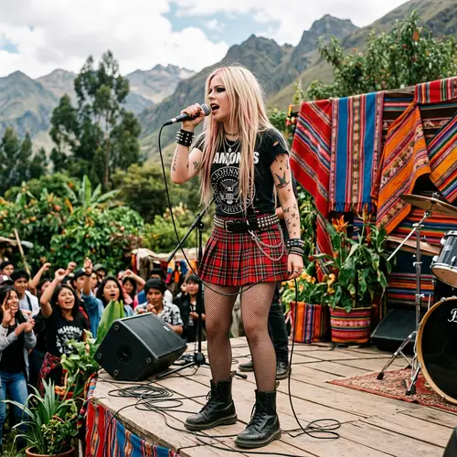 Avril Lavigne in Bolivia: Punk-Pop Vibes