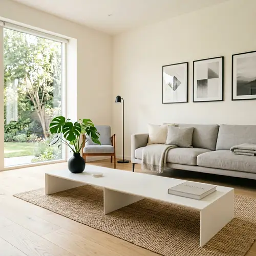 Minimalist Living Room: Declutter Your Space for Serenity