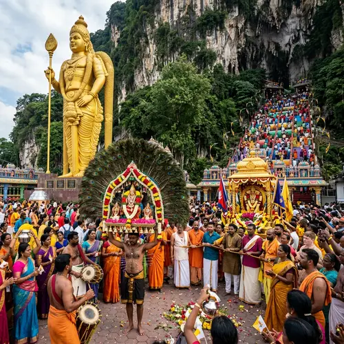 Batu Caves Thaipusam Celebration: Energetic Festivities & Spiritual Devotion