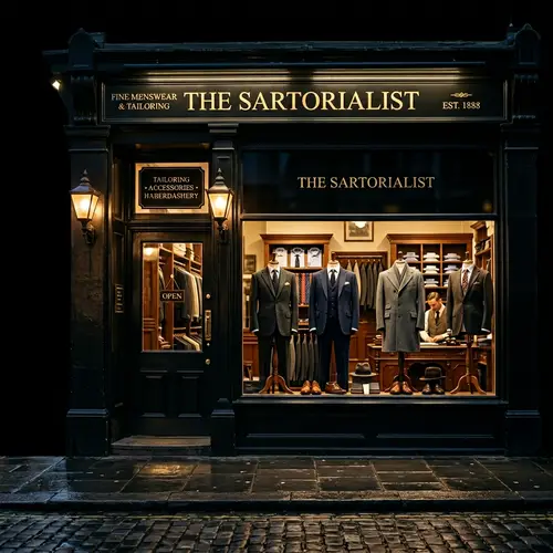 Classic Men's Clothing Shop - Timeless Styles