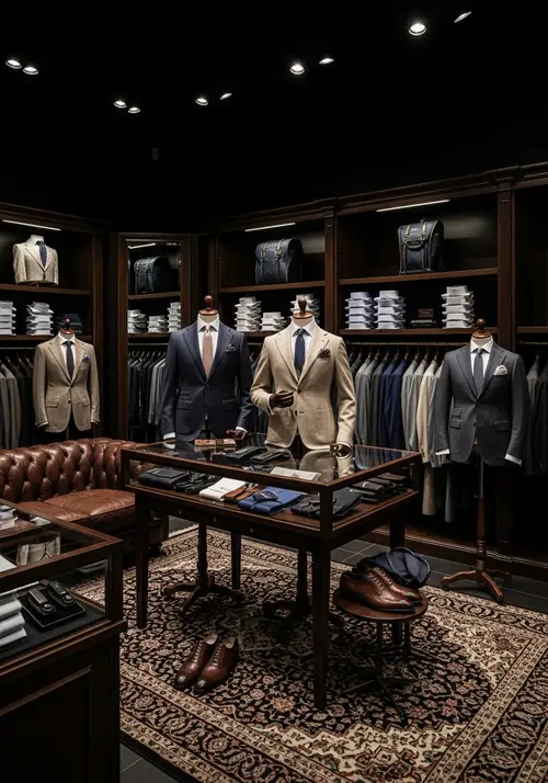 Classic Men's Clothing Shop - Timeless Styles