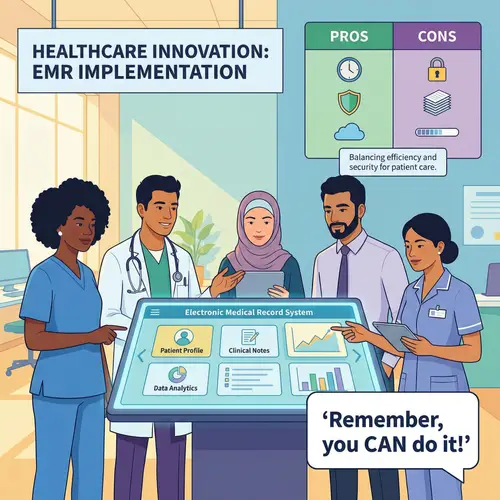 Healthcare Professionals Implementing EMR Systems