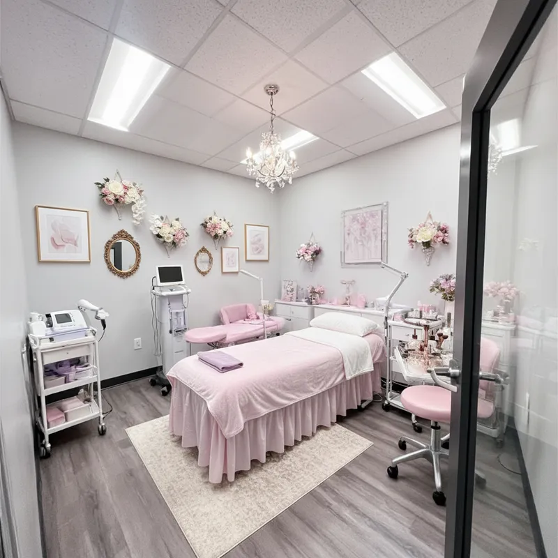 Luxury Spa Bed Aesthetic Suite Design