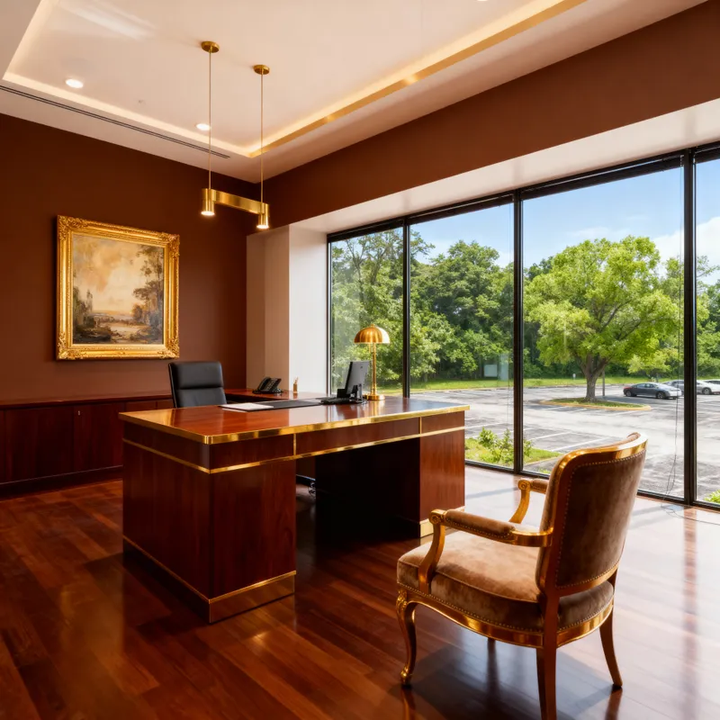 Chic Modern Admin Office Design Ideas