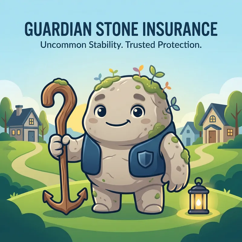 Cute Brand Mascot for Insurance Company