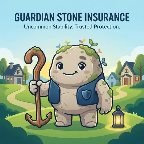 Cute Brand Mascot for Insurance Company