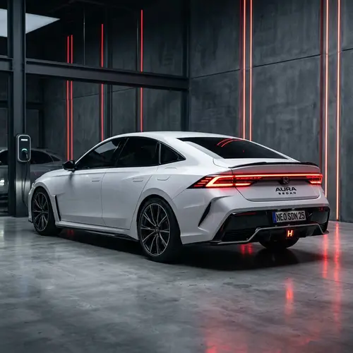 Futuristic 2025 Honda Prelude-Inspired Sedan Design