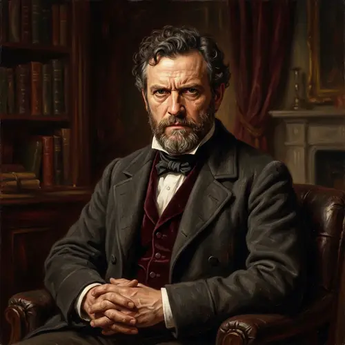 Choleric Person Oil Painting: A Fiery Portrait