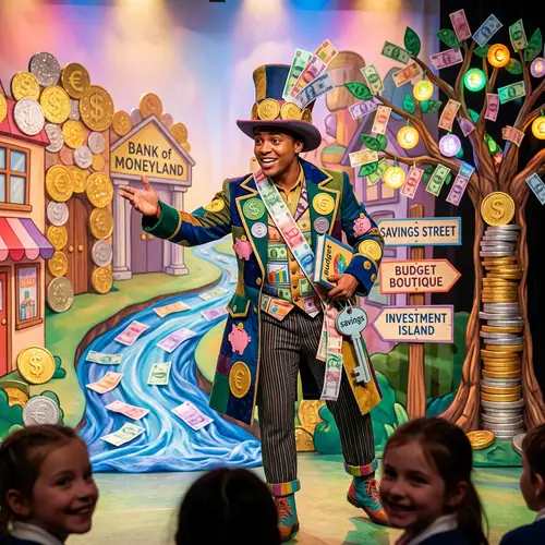 MJOJO in Moneyland: Financial Literacy Stageplay for Kids