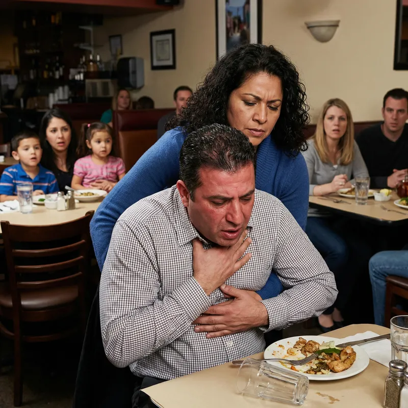 Choking Rescue: A Life-Saving Moment