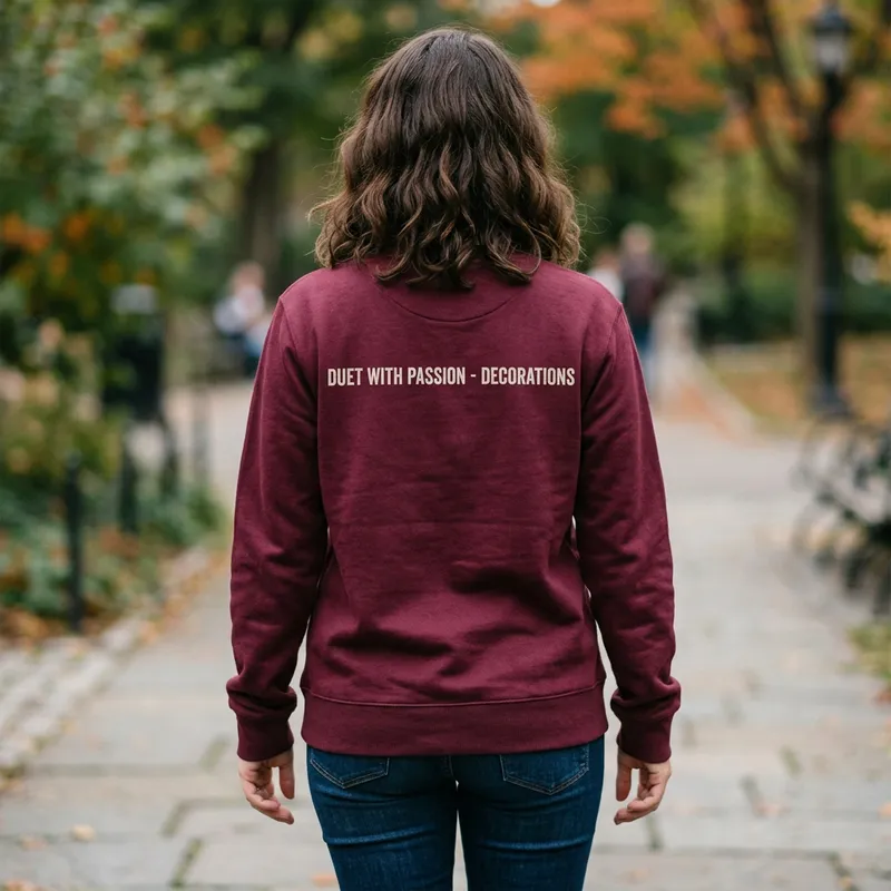 Burgundy Polar with Duet with Passion - Decorations