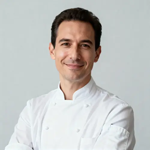 Expert Chef Portrait in Chef Whites