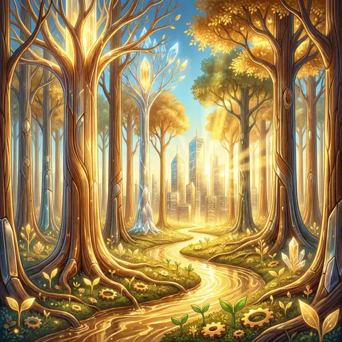 Abstract Financial Growth - Profitable Companies and Start-ups