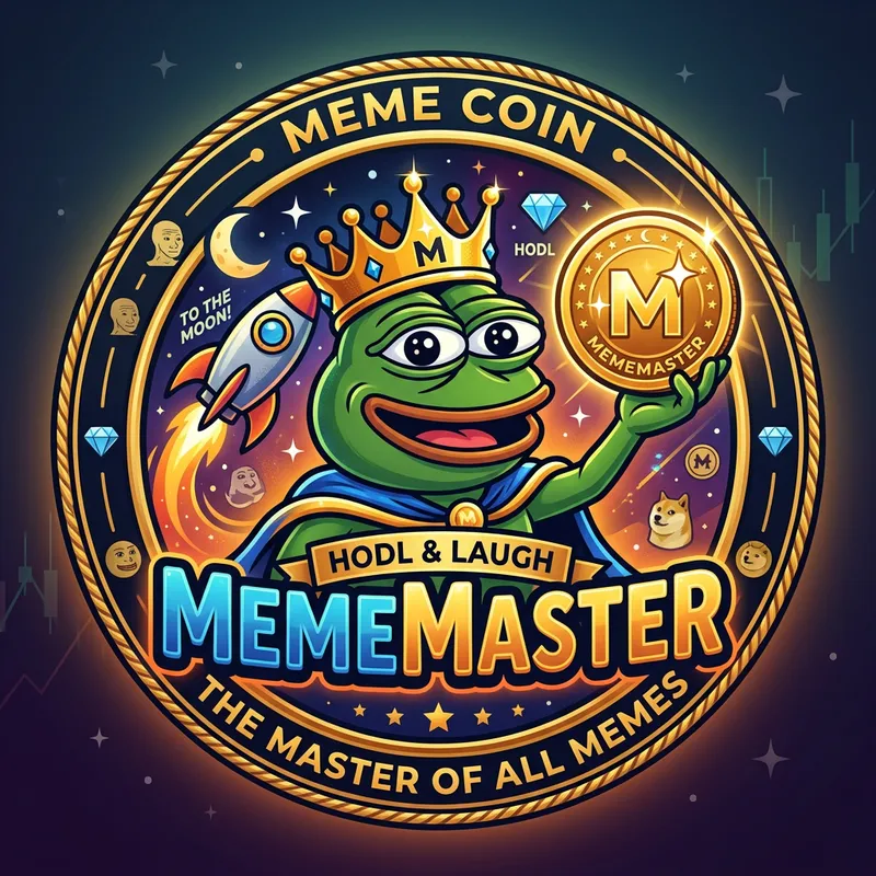 MemeMaster Logo Design for Your Meme Coin