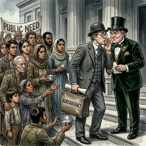 Injustice and Neglect Allegory: Government Favoritism